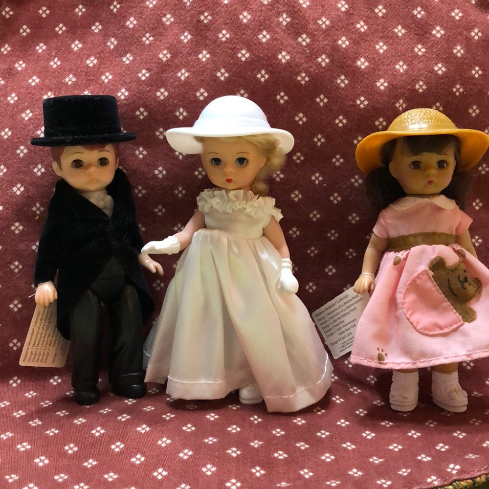 3 “McDonalds Mini Madam Alexander Dolls.    REDUCED!!